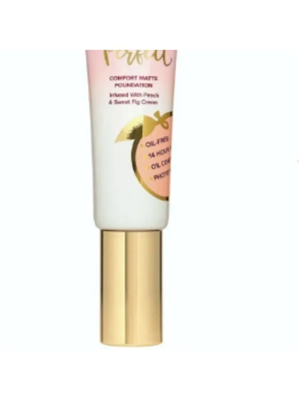 Too Faced Peach Perfect Foundation Sable